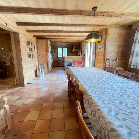 Alpesi faház A Pour 8 Pers Avec Terrasse Et Wifi Inclus - Fr-1-505-225 Flumet